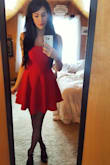 Bought this dress for my boyfriend's birthday party, and it's perfect! Its comfy, the length is good, is not to busty, and the fit flare is body complimentary. Love it! - Samantha C.