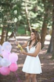Un vestido perfecto para la sesión de fotos. - Massiel R.
