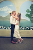 It was the perfect dress for my courthouse wedding! Everyone thinks I'm lying when I tell the price! (I wore high heels at the ceremony - got them at Lulus too - and sneakers at the celebration lol) - Natalia A.