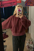 I love it! The back is so cute too! So comfy, one of my favorite sweatshirts! - Cailyn G.