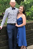 This dress was so pretty and comfy to wear as a wedding guest!! The color was a little different than what I expected but still beautiful!! - Skye K.