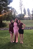 I'm usually a size 4 in dresses and currently weigh 116 and I got a size small and it fit me perfect! I loved the length and how it fit me. It wasn't too tight or loose. You do have to wear the right undergarment so it won't trace over the dress but that's a quick fix. Besides that, I loved how it looked. - Diana B.