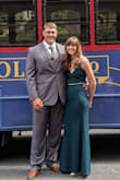 Loved wearing this dress. Wore it to a formal wedding in September. I added a belt of my own seen in the photo. The color is accurate to what is on the website. I ordered an XS. I typically wear a size 2 or 4 pant and small top. I felt that the XS was not to too tight and if I had gone larger I don't think the top would have fit. I am also always looking for something long enough. This dress was plenty long. I even wore heels. - Lillian F.