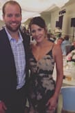 It was a little tight around my hips. I have a butt and hips. I ordered a medium too and that was too big around my waist and chest. The small fit better. I got so many compliments when I wore it to a wedding. - Alicia B.