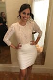 Wore this as my 'getaway' dress for my wedding. Super cute! Comfy and sexy. Love it. - Alena N.
