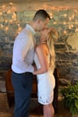 I wore this dress on the night of my wedding rehearsal and I LOVED it!!! The detail of the lace is beautiful and I loved that it was very elegant. The back was one of my favorite details of the dress! The dress made me feel so beautiful. - Gentry D.