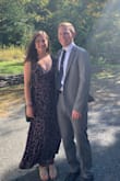I loved this dress! It was pretty but also super comfortable to wear and dance in. No bra needed, and I am not bold about foregoing support. Highly recommend. The waist was a little loose but I chose to keep it that way so I could move around all day. - Lauren S.