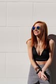 This bralette is the PERFECT pair with some flowy pants or a flowy skirt. Can either be worn underneath a top for a cute accent under shirt or can be worn as a top (depending on event). Wore this multiple times and seriously can't get enough of it. - Barbara