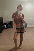 Love the colors and fit of this skirt! Very cute for fall. - Amy S.