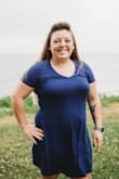 I love love love this!! It's light weight and perfect for summer and a great outfit for photos! - Brittany C.