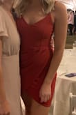 I wore this to a wedding and got so many compliments! I'm tall so I was worried about it being short on me but the length was perfect! - Mallory A.