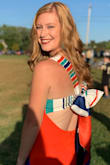 Dress was a huge surprise. Nervous because of the price point. Fabric and fit was great. - Laura O.