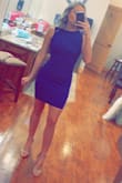 Fits very well, basically skin tight. The dress was made with thick quality material. Only complaint is that because of how tight it was it was hard finding a bra to go underneath. All pasties seemed to show through the dress. Overall, it was perfect for the occasion! - KIERSTIN M.