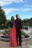 Beautiful dress and super comfy. A little tight under the bust but otherwise great fit! - Laura S.
