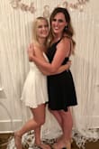 I wore this for a bachelorette party! It was perfect for a night out dancing. I wish I would have ordered a size smaller. The straps were over an inch too long for me, I had to sew them to make them shorter. The fabric is thick and I felt secure wearing only a sticky bra. - Allison W.