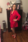 Love this blazer. It's gorgeous! It can be an office suit or a party dress. - Conchita B.