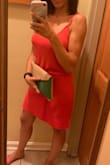 Love this dress. Purchased for vacation and it was perfect for getting around the little beach town while staying relatively cool and looking cute. Saw another review that said the material wrinkled quickly but I did not have that issue. I liked the drawstring at the waist, a nice, small detail for this casual look. Overall, if you're looking to slightly dress up a day out an about, this little number will do the trick. - Aimee L.