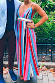 Got lots of compliments on the dress but was originally too long for my height, had to get it hemmed about 3 inches. For perfect after that! - Brianna H.
