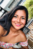 It's a beautiful dress! Fits perfectly and makes you feel beautiful! - Ximena G.