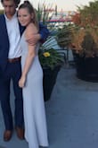 I love this dress. I chose it for my cousin's wedding I was in, since we got to pick our dress. Fit very nice throughout, just had to get hemmed at the bottom. Cannot wait to wear it again to another wedding or big event! - Matilda B.