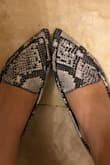 They run a bit small, but I'm sure it will be ok by time. Loved them, love this print. - Bunya B.