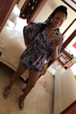 I love everything about this romper. The fit, the colors, it is perfect! It shrunk way too tight after the first wash, though. - Paige S.