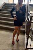 Great dress! It fits perfectly and so comfy. Stretchy and  tight in the right spots. - Kat L.