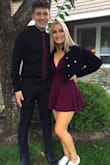 Has a built in short underneath dress so even if a little short it's super comfortable! - Mercedes F.