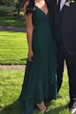 This dress is perfect that straps on the back make it so easy to tighten/loosen it to fit your body exactly. Can't say enough good things about this dress! - Sophie K.