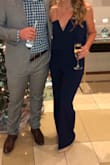 Wore this to my boyfriends work Christmas party, so comfortable! Was a little long but loved it so much that I got the bottoms tailored! - Lindsey P.