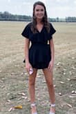 We ordered this for my daughter for Homecoming and loved it! It was a little bit and we ordered xs but we had it altered to fit her. Super comfy so she could move around like she wanted but still dressy enough for the occasion. - Kendall W.