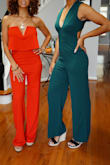 I'm 5'3 and this is was very long on me, and loose around the waist and back even in XS. Still wearable but not the perfect fit. I let my daughter wear it for a 70's costume party. She is 5'6, 128lbs and it fit her way better. I went with the red jumper. - Sara