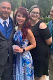 This dress is absolutely beautiful and flowy!
It was perfect for an outside wedding and very comfortable!
I received compliments all night and asked where I purchased from!!
I absolutely love it!!! - Michelle W.