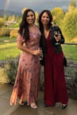 I ordered these shoes to go with a dress I also got here. I love the color and how well they went with my dress. Only gave a 4/5 just because they did start to hurt around the toes after a while. Wine solved that problem though! - Emily J.