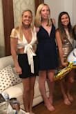 I bought this dress for a bachelorette party in Miami and it was perfect! It fit really well and I loved the cut and style. It fits true to size. I have a small chest so I didn't wear any sort of bra but you could wear pasty's or adhesive cups. - Katy M.