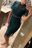 I am a Canadian and am always a Medium but I often find I have to go down a size from US stores/sites, which is why I chose a Small. I was a bit nervous because my waist measurements was pretty far off from what the Lulus size chart listed, but if I went up to a Medium, both my Bust & Hope size would be way off, so I just took the risk, and it looks phenomenal, and fits perfectly. Not too tight, not too loose. It's accents my figure super well but it has some stretch so it's wildly comfy. 11/10, would recommend! - Jocelyn S.