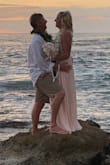 I was looking for a dress, for my wedding in Hawaii. I saw this dress and ordered instantly. It fit perfectly! It was little long but it was perfect for our beach setting. I am 5'8" so I ordered a medium. A small would have been too snug but the medium was perfect. I am 154 lbs with more of an athletic build. Lulus has fantastic customer service. If it doesn't fit, the returns are super easy so you can order a few sizes to get the right one. I received so many compliments. I am looking forward to wearing it again in five years. We stood in the water (just to keep cool) during the ceremony. The material was perfect for that because it dried almost instantly! - Dee H.