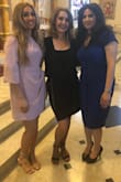 I wore this dress to my nephew's baptism and it was perfect. Very polished and feminine. The dress gets super short if you raise your hands, and the material tends to wrinkle easily, but other than that I'm happy with my purchase. - Amanda R.