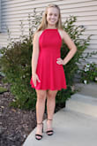 We took our chances ordering a dress online with only 2 weeks until the Homecoming Dance, but the dress came a couple of days sooner than we expected and it fit perfectly! My daughter said numerous times how much she loved the dress. - Sarah L.