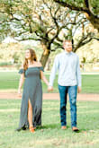 This dress made for very beautiful engagement pictures, only flaw is it's a bit long even with heels. - Katey R.