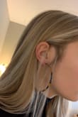 These earrings are super trendy and very easy to style with an outfit. I receive multiple compliments on them every time I wear them. By far my favorite earrings!! - Janine A.