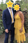 I bought this for a garden wedding. The price was a steal, from the clearance section.
I received lots of compliments, the color really popped and it was, most importantly, comfortable! No need for spanx but requires a lot of boob-tape ;).
I had to use 2 sided tape to keep the top in the right places, it was a little awkward in how it fit up top, but I got it to work and I'm thrilled with how it turned out.
I am probably going to get the coral color as well. Such a great wedding/summer/spring dress!!!! - Leilani R.