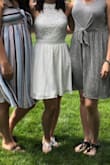 Wore it for my engagement party. It was very flowy and super comfortable to wear all day! - Samantha W.