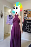 Overall I am very happy with the dress. The material is nice and breathable. The entire weight of the dress is a bit due to the long ties. It is a nice length for me and is wonderful that I can change the top portion how I please. - Candace S.