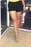 The heel is perfect for a night out and if you need to do some walking! The shoes did fit tight around my toes but I was able to work with them. They were perfect for both clubbing outfits I took on my trip. - Krysten