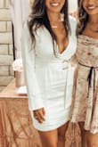 This dress was absolutely gorg! The only reason that I didn't give this a five star is because it snags SUPER easy so just be careful. Other than that I loved it! I got so many compliments at my bridal shower. - Felicia M.