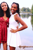 The dress fit perfectly! I love the color and the length it was very flowy and comfortable. - Destiny S.