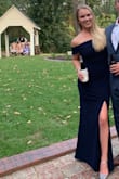 I wore it to a wedding and from the moment I walked in I got compliments on it. I felt sexy and beautiful plus it was incredibly comfortable to wear. It was a little too long but once I got it gemmed it was easy to slip on and wear all night. I definitely recommend this dress and will wear it the next opportunity I get - Judy M.
