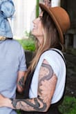 I love this hat! I have a really small head and have a hard time finding hats that don't look silly. This one fits perfectly! - Danielle P.