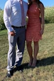 I wore this dress for a summer wedding and loved it! Very comfortable and would consider buying in more colors. Definitely would recommend buying this dress! Perfect for so many occasions. - Mallory F.